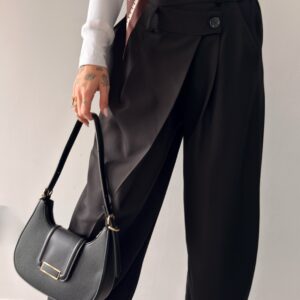 Pantalon pinza negro